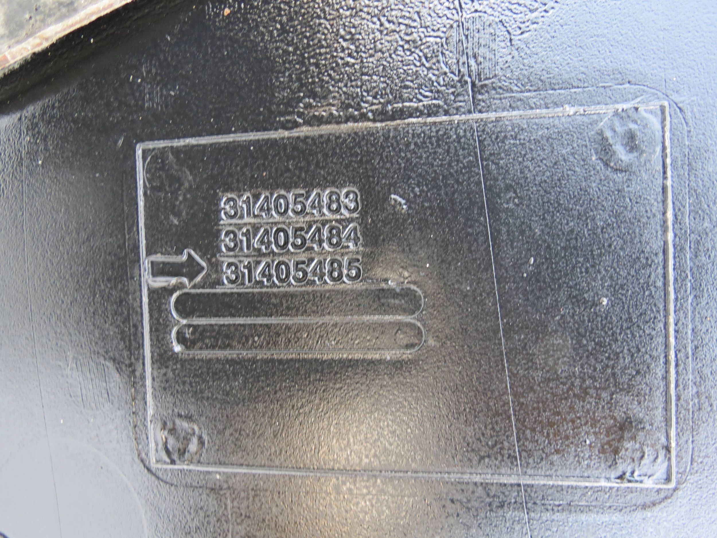 tank VOLVO S90 2.0 31405483