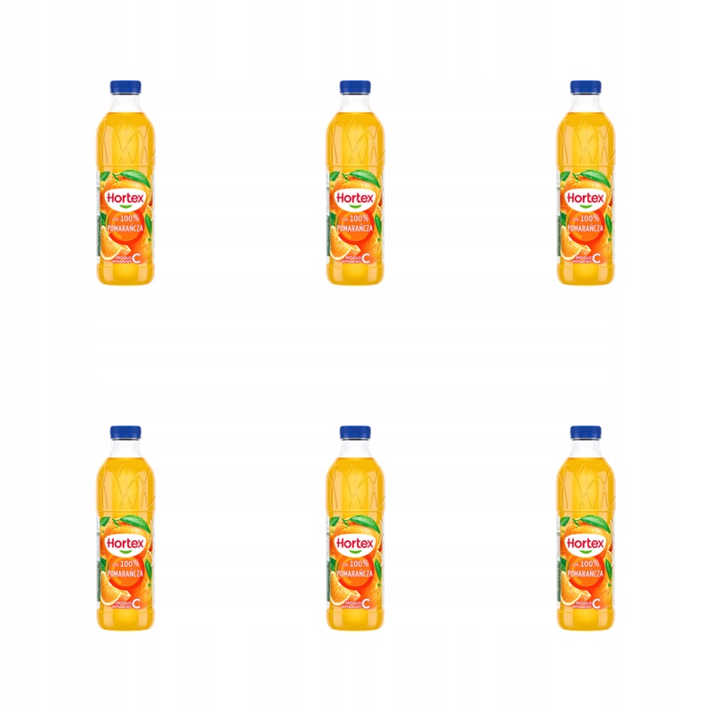 Hortex Džus 100% pomeranč láhev aPet 1 l X6
