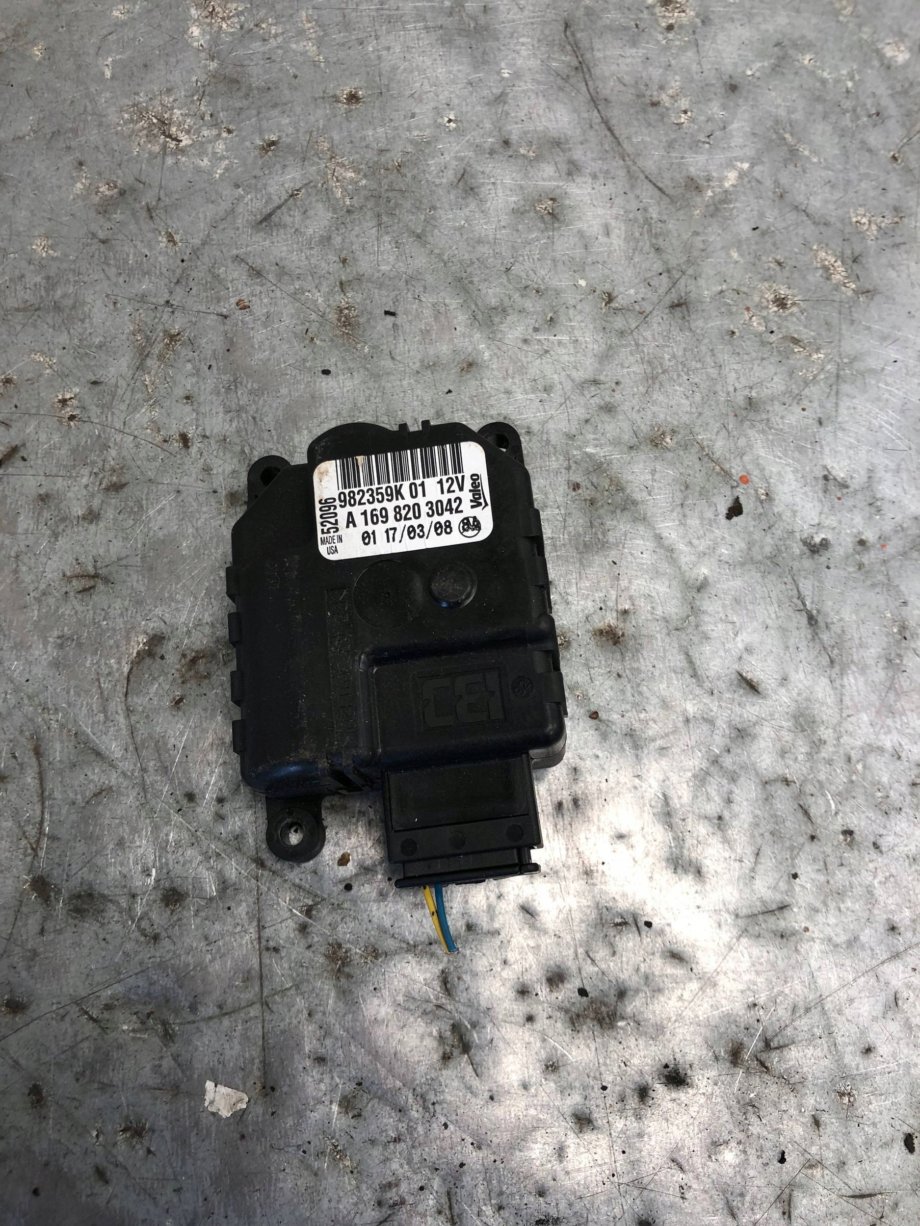 Micro moteur Bloc de chauffage complet MERCEDES A-KLASA W169 A1698203042
