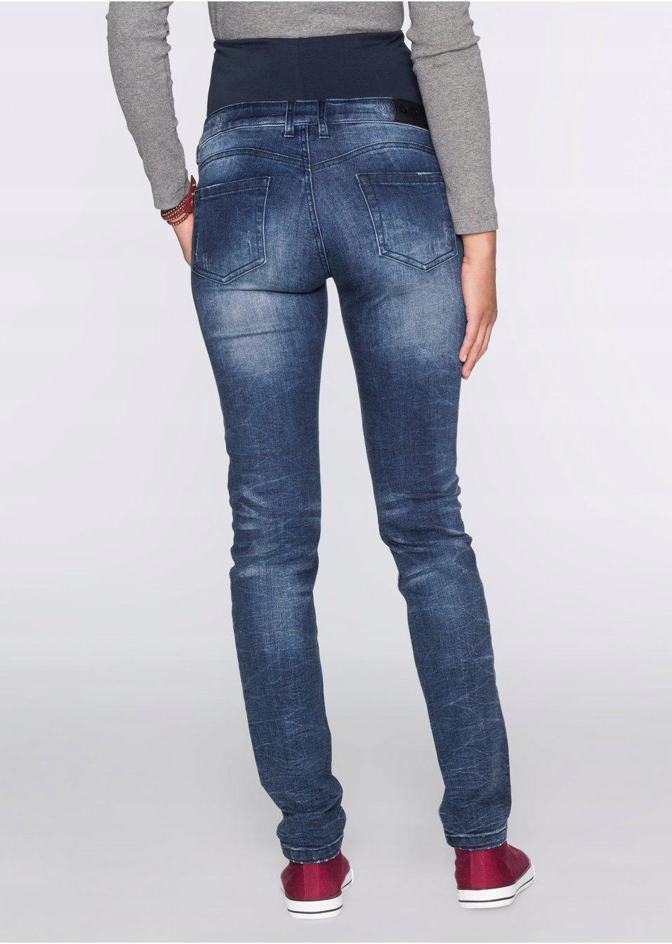 L98330 A17 SPODNIE CIĄŻOWE JEANS 50 Rozmiar 50