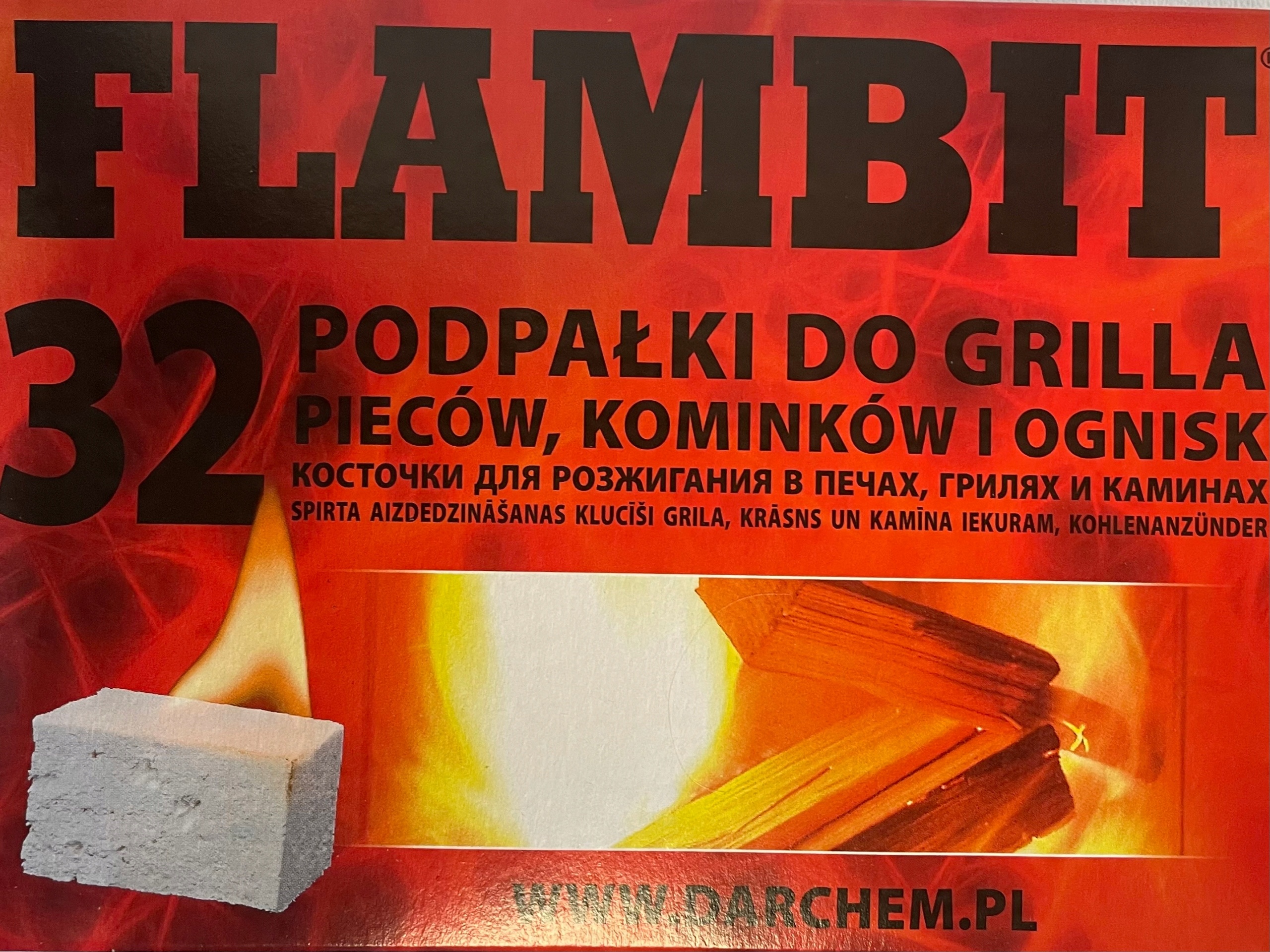 

Rozpałka Flambit 0,3 kg 5901445705404