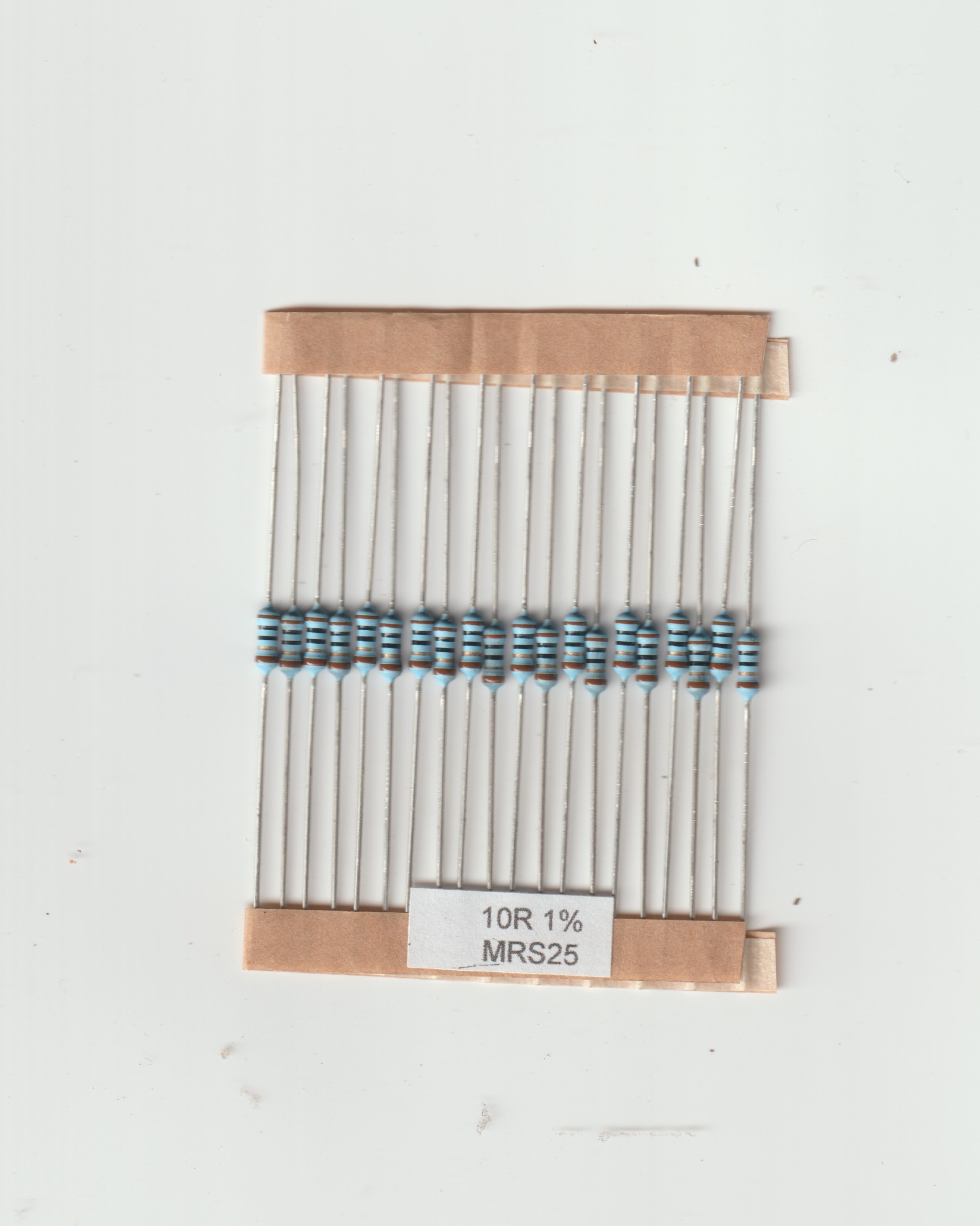 [20szt] 10R 1% 50ppm 0.6W Vishay MRS25 low noise