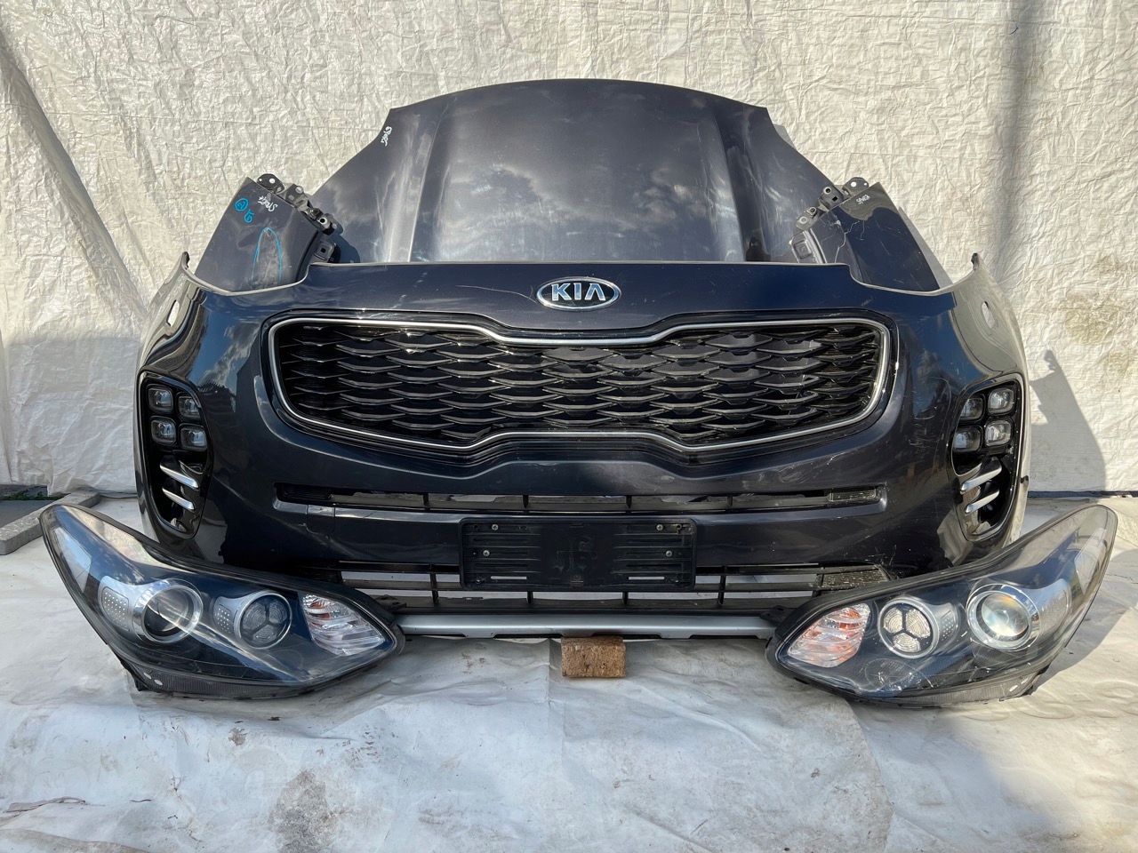 SPORTAGE IV 4 GT PRZOD MASKA ZDERZAK LAMPY BLOTNIK