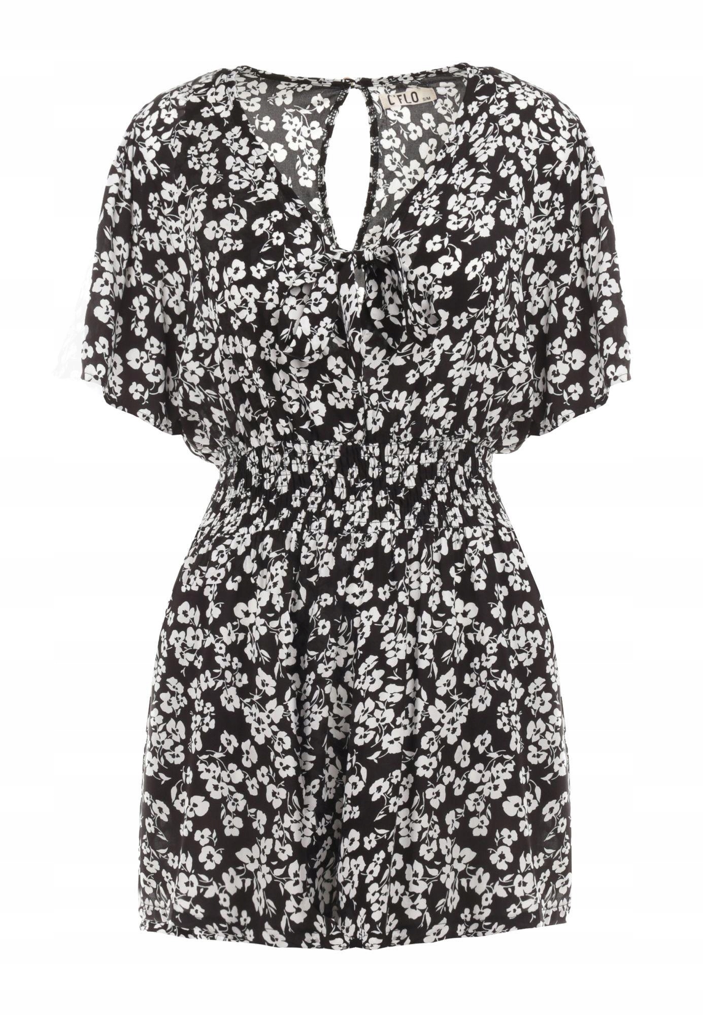 

Renee Czarny Kombinezon damski S/m Krótki