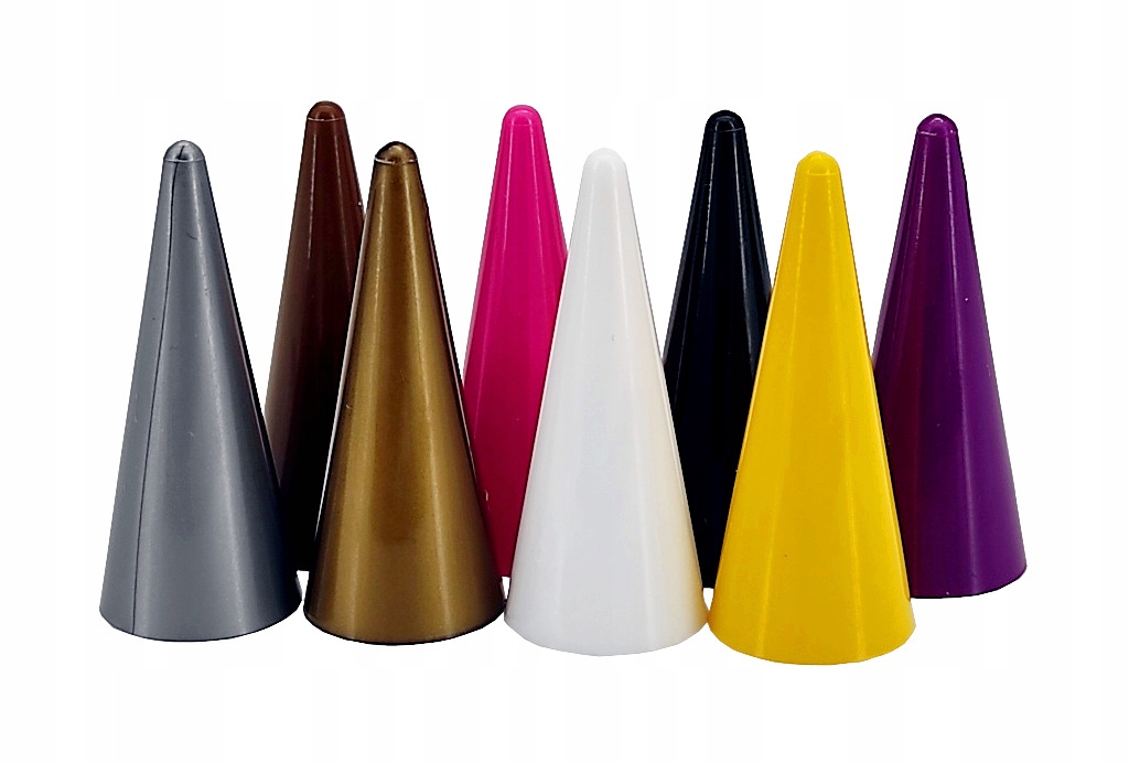 

Pionki do gry stożki zestaw 8szt. 34 mm cone