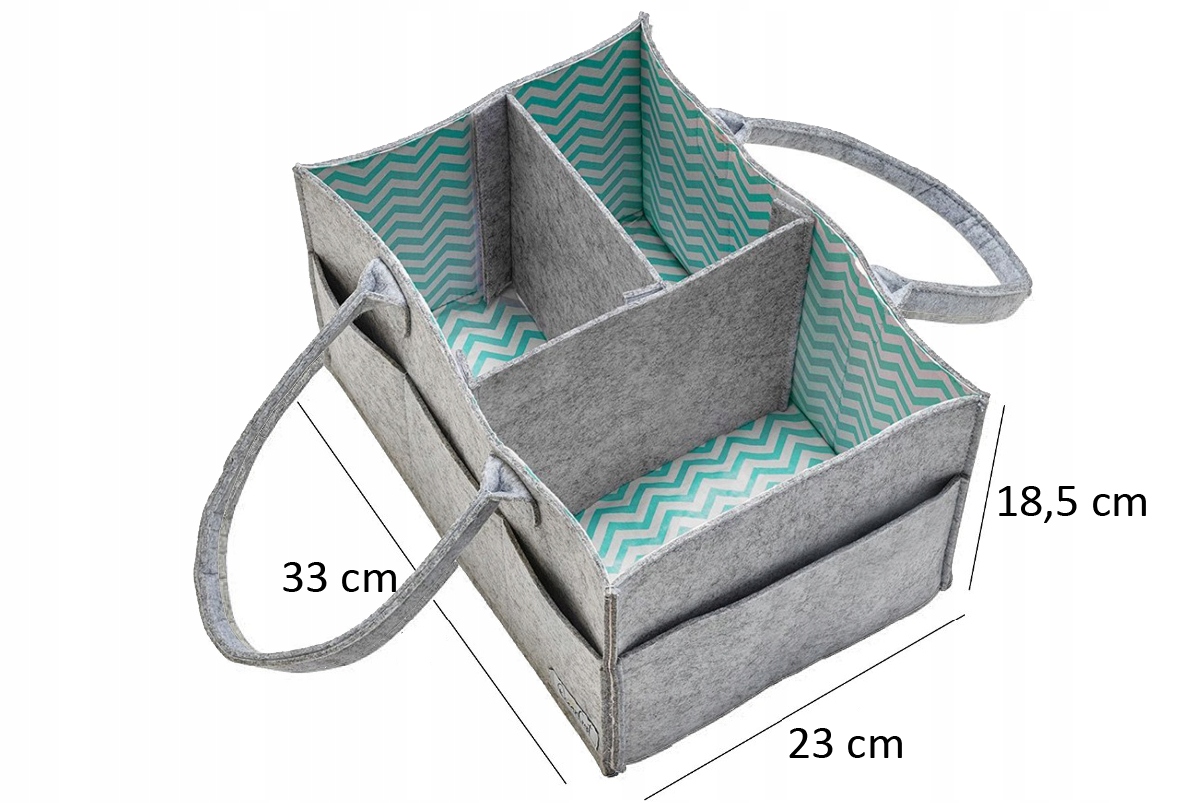 ORGANIZER na pieluszki TORBA DLA MAMY DZIECKA filc Marka inny