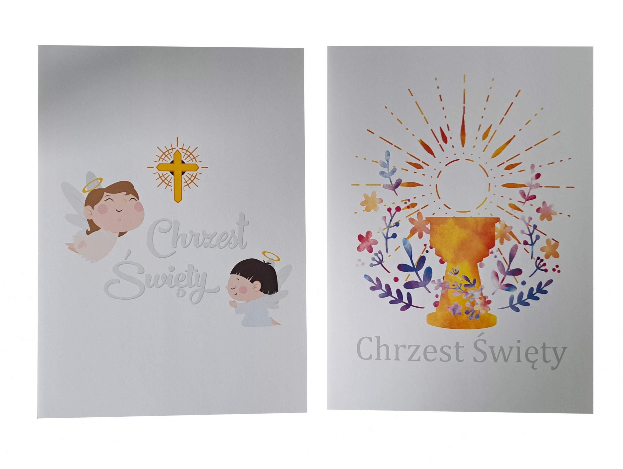 CHRZEST album kartonowy 15x21 na 3 zdj - DWA WZORY