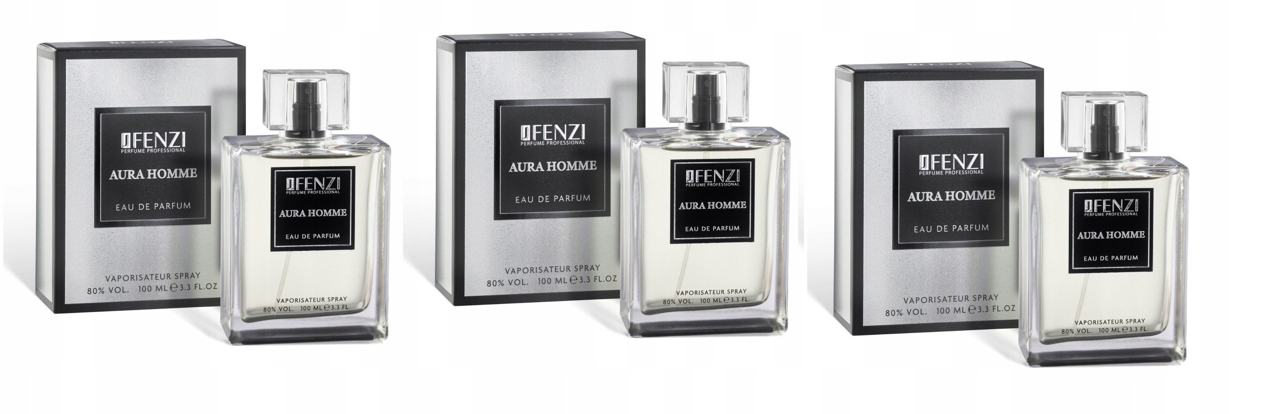 JFenzi Aura Homme 3x100 ml Edp Men