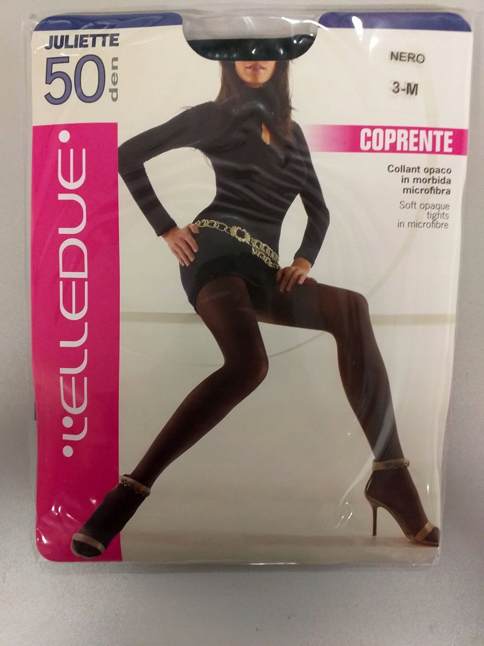 

Elledue Juliette 50 Rajstopy biodrówk Nero Roz.:3