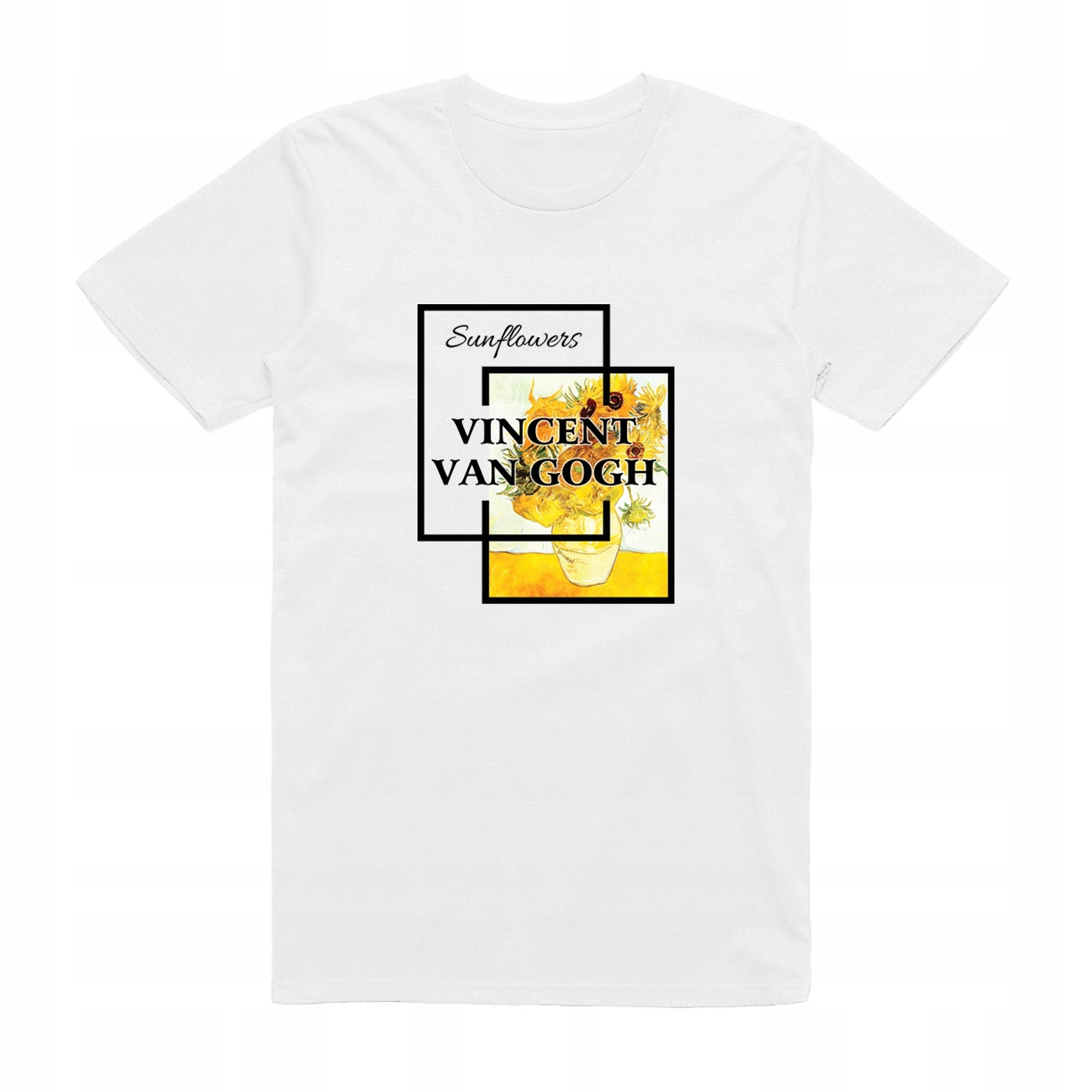 

L - Koszulka T-shirt Słoneczniki Van Gogh Art Sun