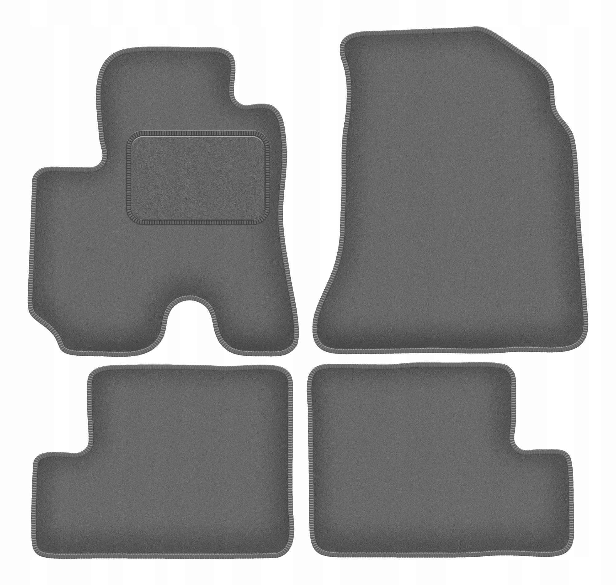 Automobilové velurové koberce pro: Toyota RAV4 II Fl 5-dveřové (2003-2005)