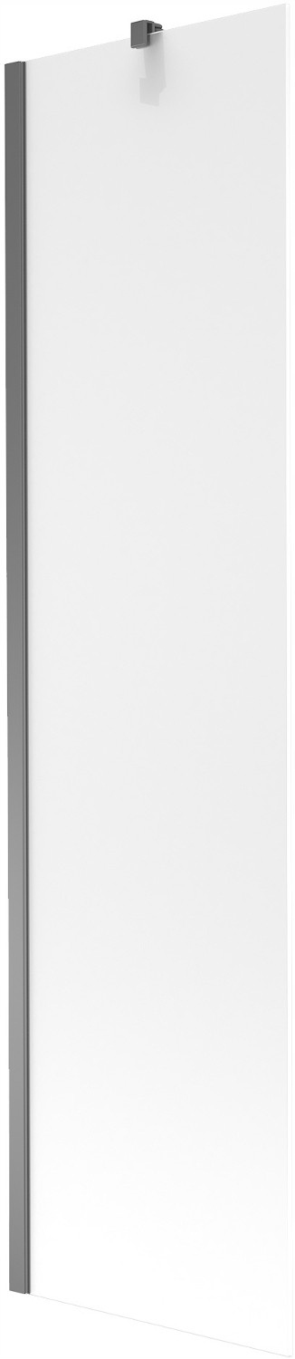 Mexen Next vanová zástěna 1-křídlová 50 x 150 cm, matná, gun metal 895-05