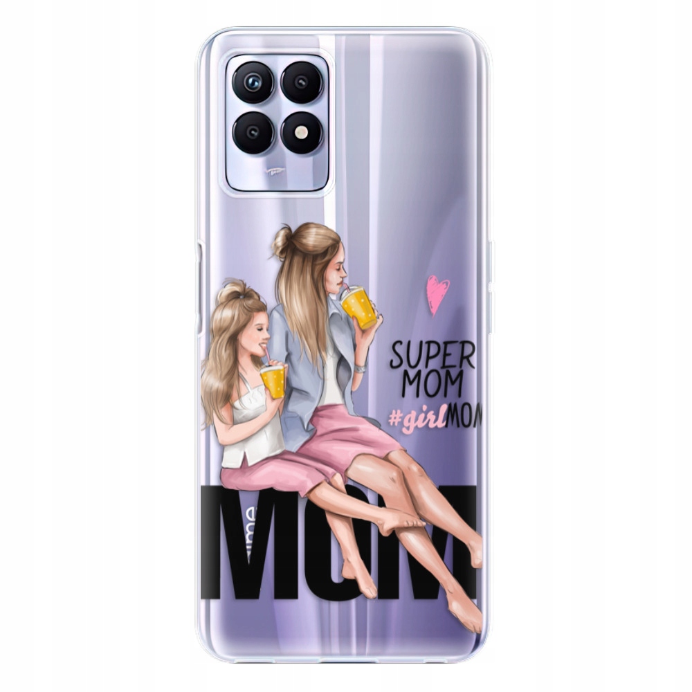 Silikonowe etui iSaprio Milk Shake Blond do Realme 8i