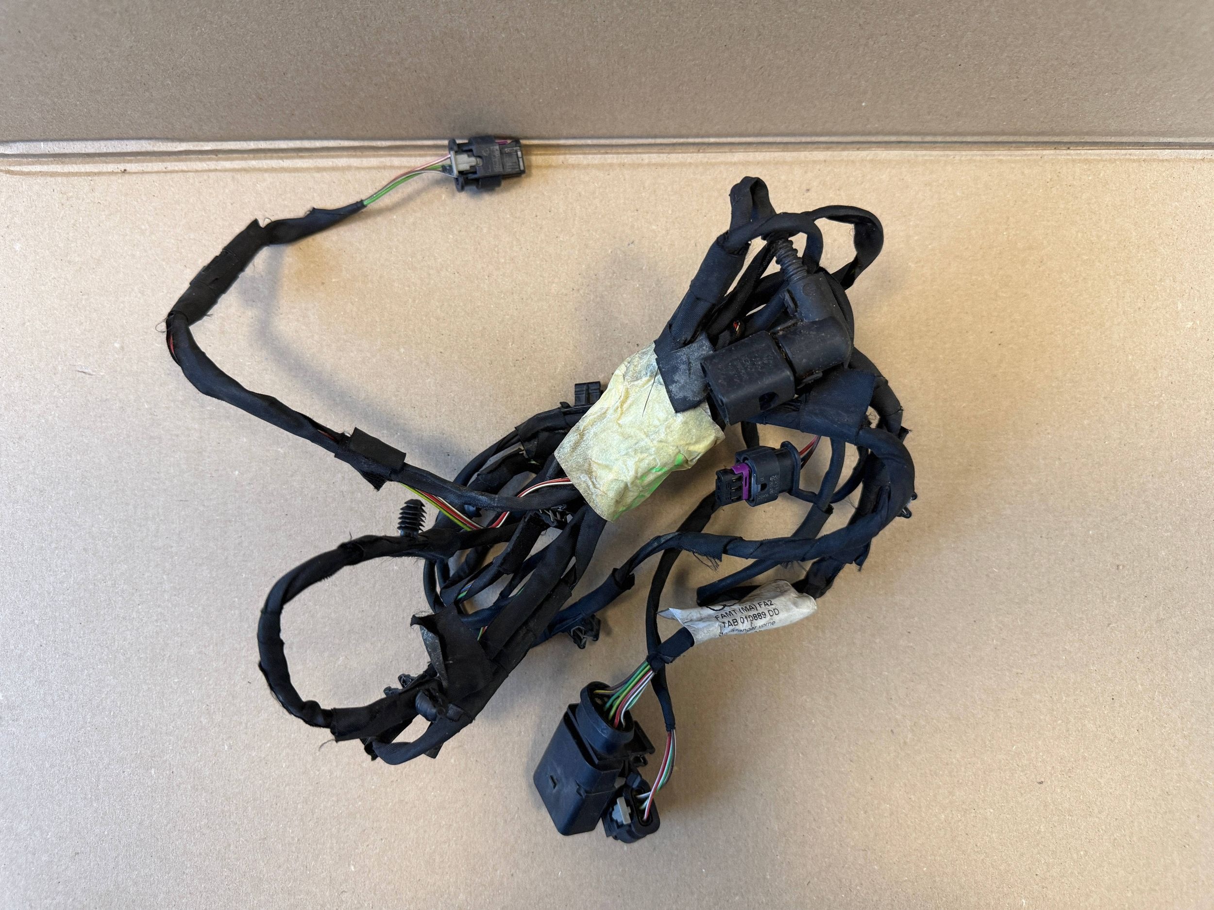 AUDI Q3 8U cablaggio cablaggio paraurti anteriore PDC 8U0971085P