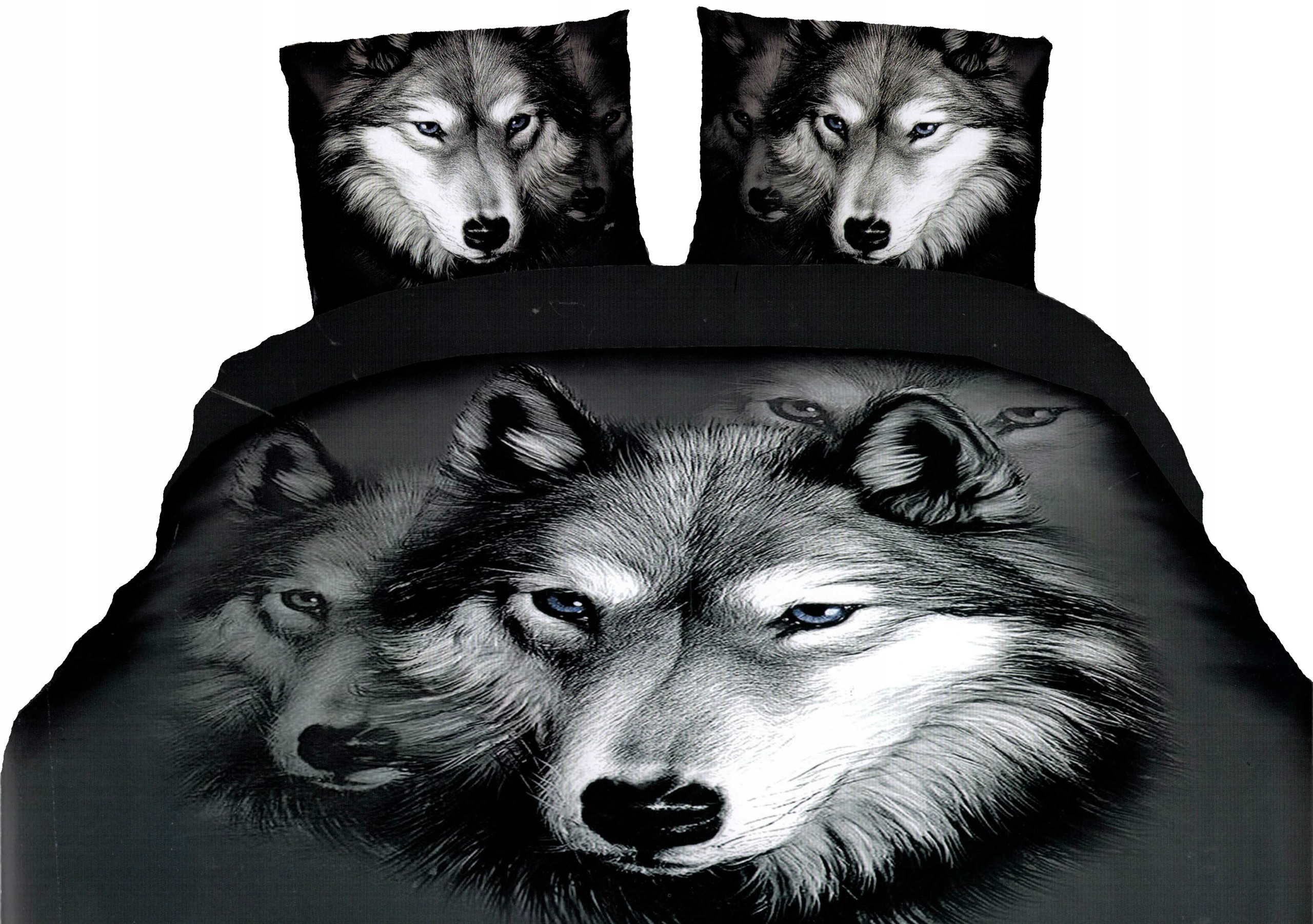 

Pościel Milano 160x200 z prześcieradłem wilk