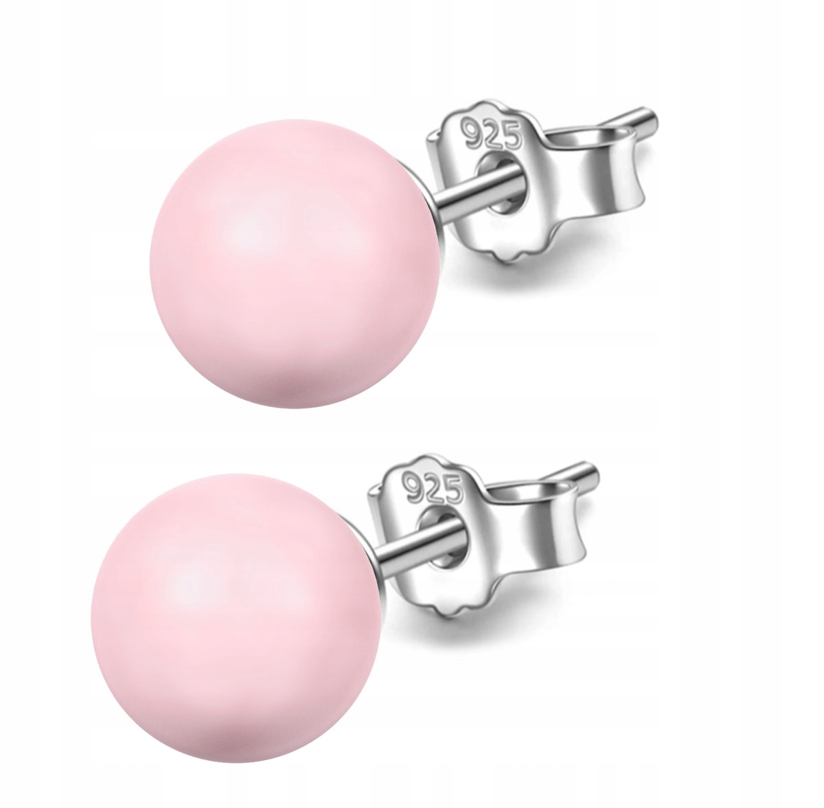 

Kolczyki srebrne Swarovski perły perełki 10 mm