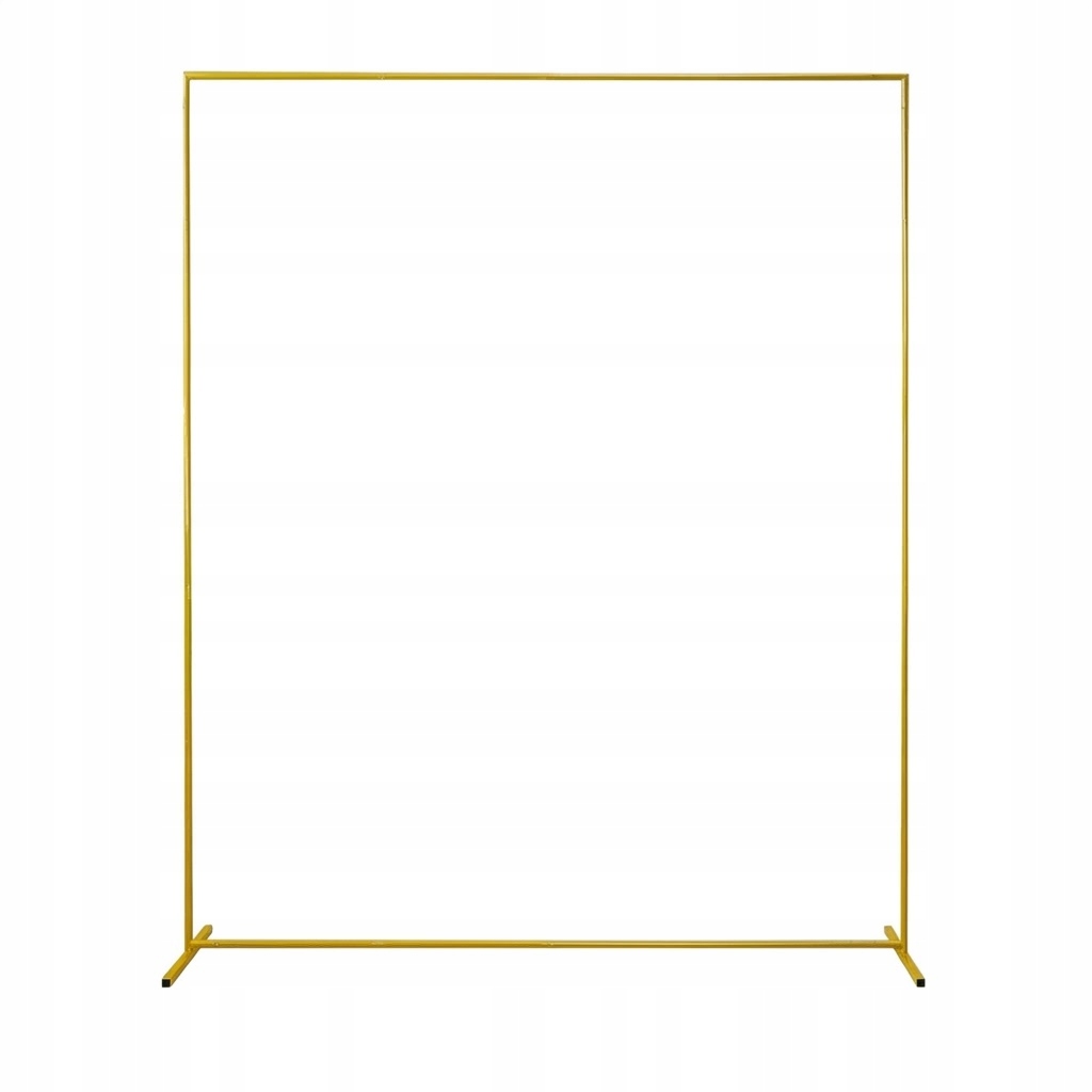 Zlatý Stojan Kovový Rám Pozadí Pro Fotografie Svatba Kruh 200 X 150 CM Svatební Hostina Ozdoba