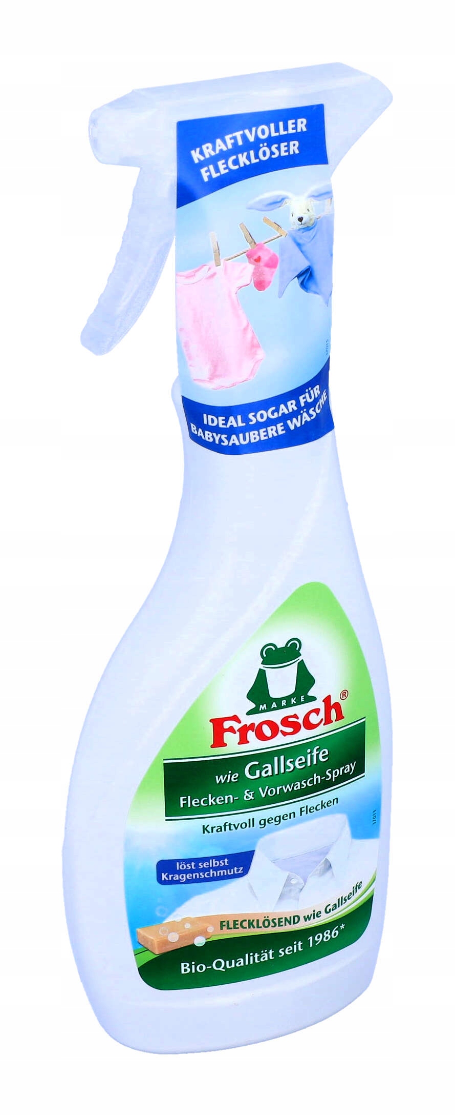 

Niemiecki Odplamiacz Frosch Mydło Spray 500 ml De