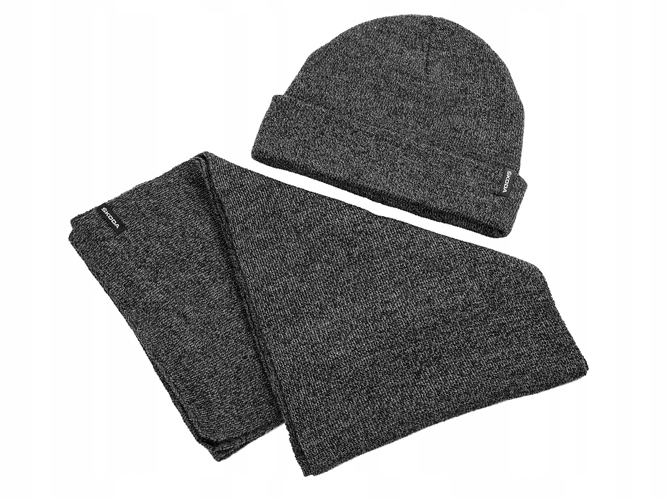 ORYGINALNA CZAPKA I SZALIK ZESTAW ZIMOWY SKODA