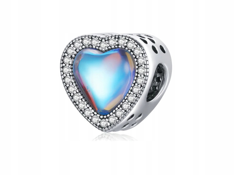 

Charms Przywieszka Lśniące Serce Heart Serduszko