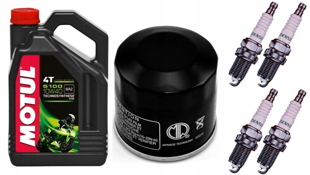 HONDA CB 600 F FA S HORNET 03-13 olej filtr świece