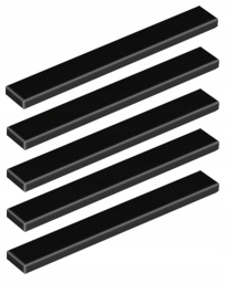 

Lego Płytka Płaska 1x8 Czarna/Black 4162/416226 x5
