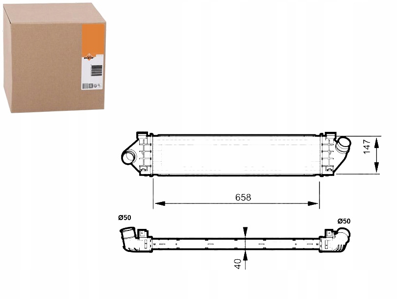 Intercooler Volvo S60 II S80 II V60 I V70 III For Nezbytnost řidiče #37