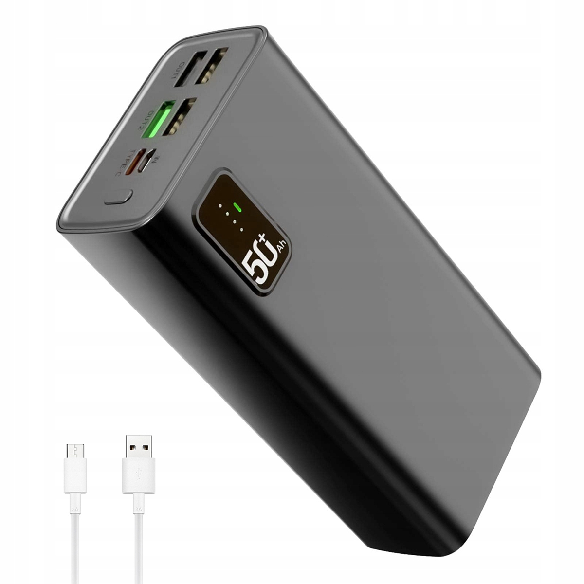 Powerbanka 30000 mAh Powerbanka 4xUSB Usb-c Výkonný Qc Pd 22.5W