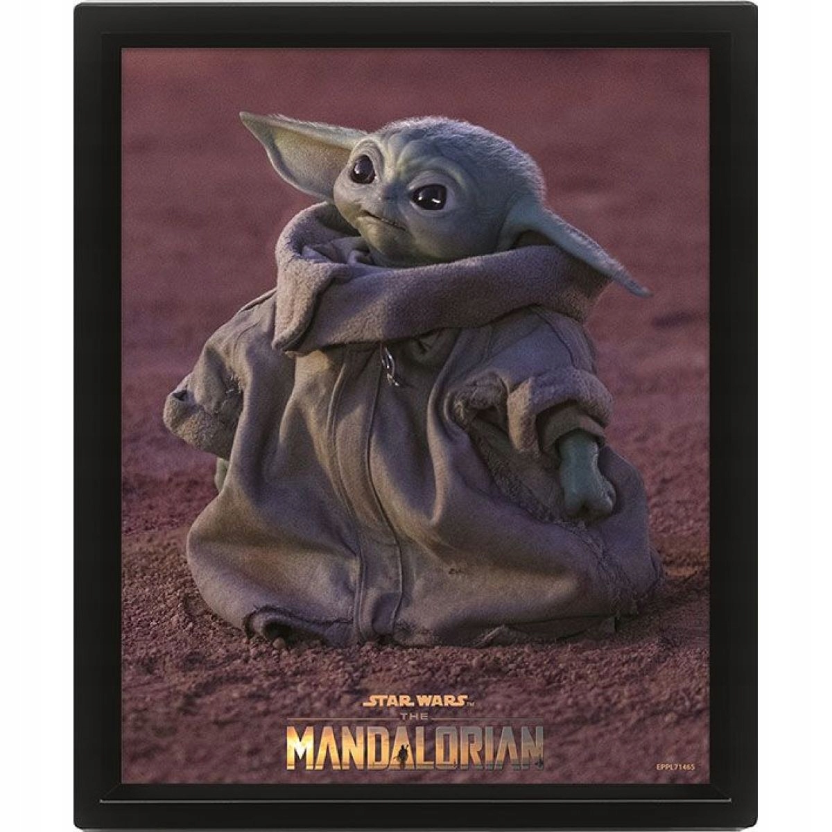 Pyramid International obraz 3D Mandalorian Groogu