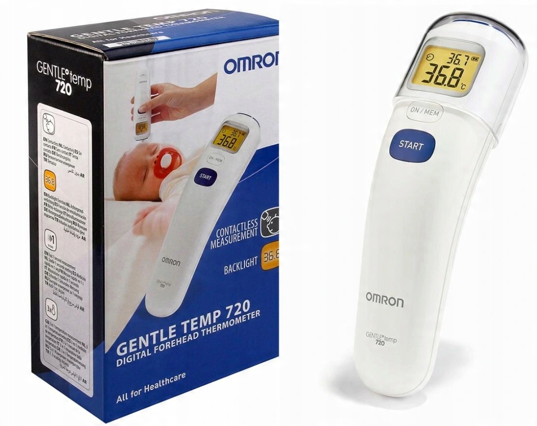 

Termometr bezdotykowy Omron Gentle Temp 720