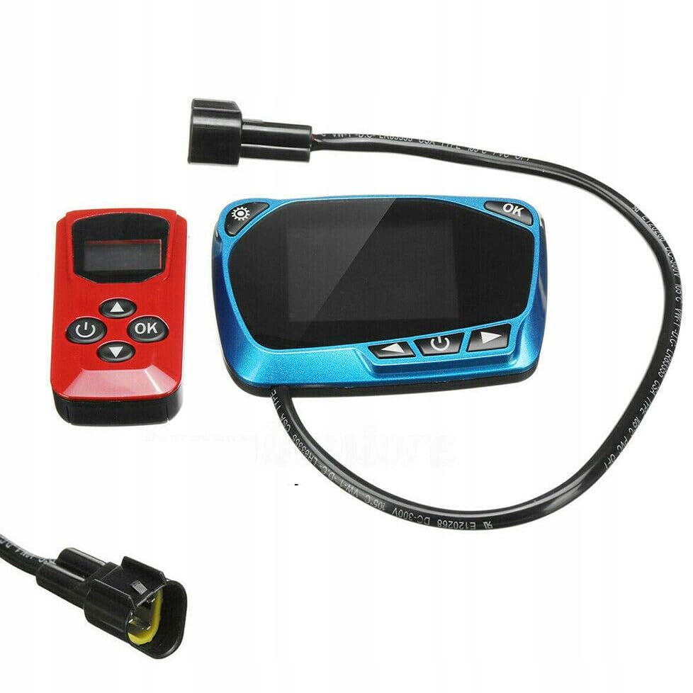 Spínač Parkovacího Topení, LCD Spínač Pro Nákladní Vozy A Auta 12/24V Se Stabilním Výkonem