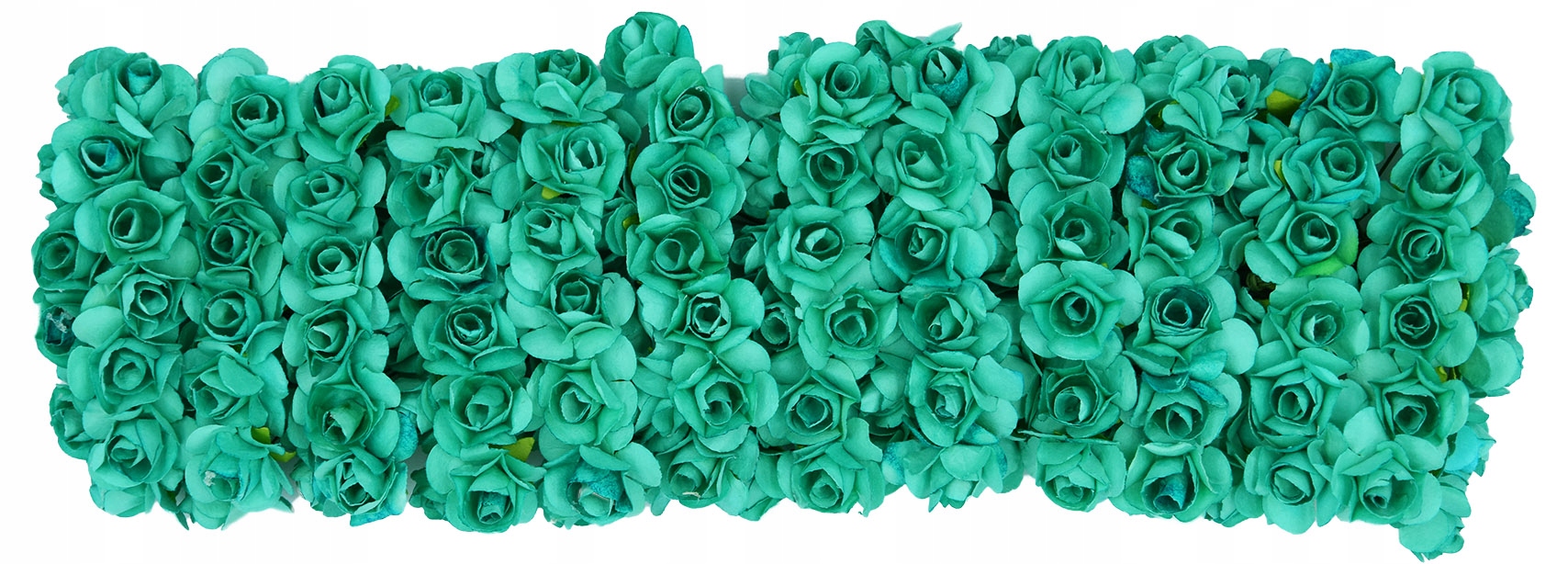 PAPIEROWE RÓŻYCZKI RÓŻE KWIATKI 144 SZT TURKUS