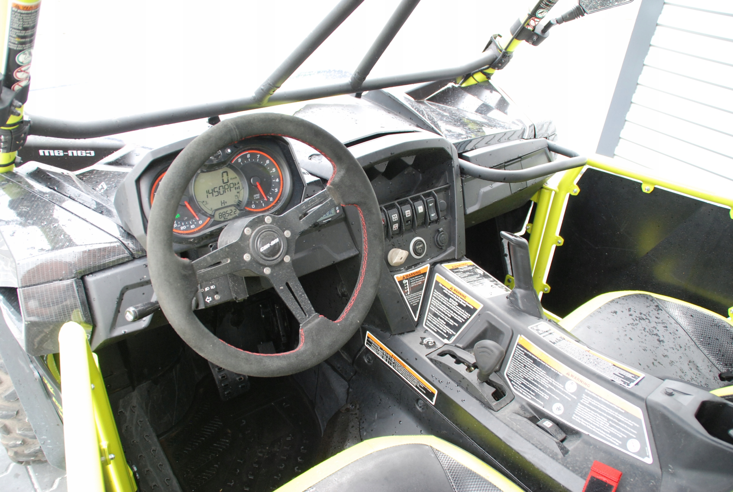 РУЛЬ ЗАМША СПОРТ CAN AM MAVERICK XDS