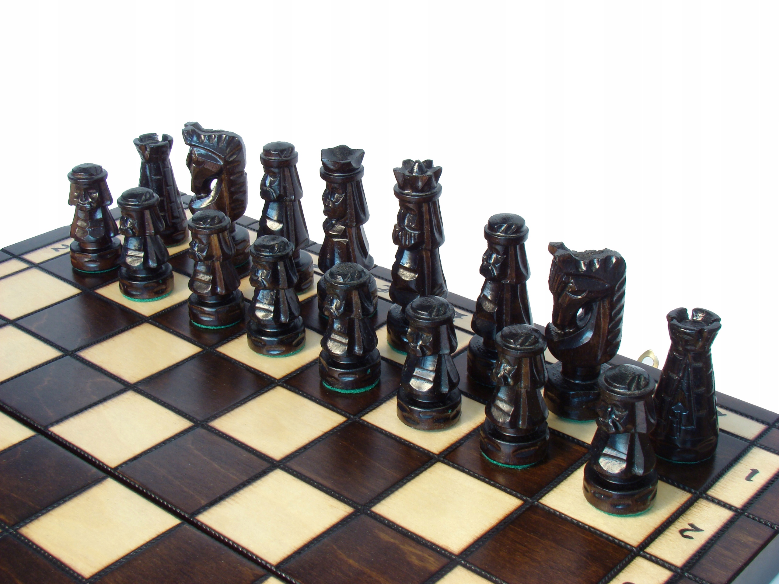 szachy GIEWONT polski wyrób RZEŹBIONE Nazwa 110 Giewont