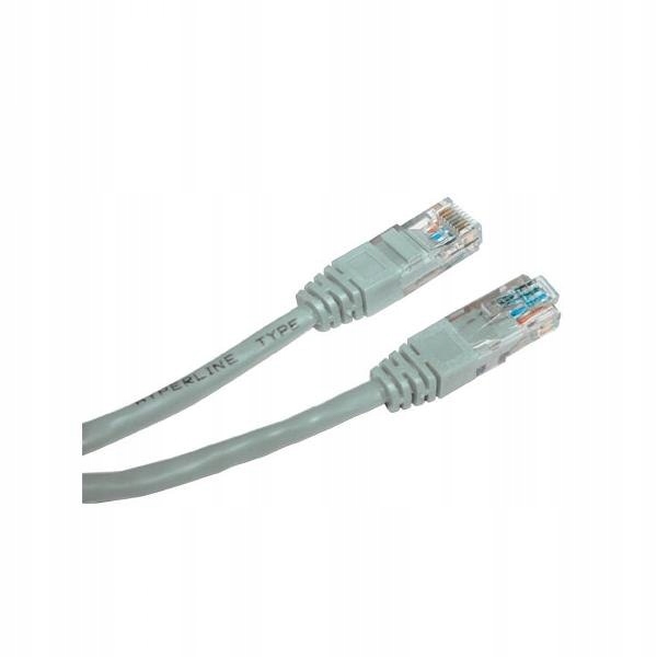 Patchcord 6 Lama Plus RJ45 RJ45 10 m szary