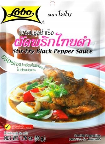 

Sos Stir-Fry z Czarnego Pieprzu 43ml 50g Do Woka