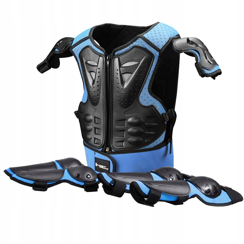 Sada brnění pro děti ve věku 5-13 let, modrá