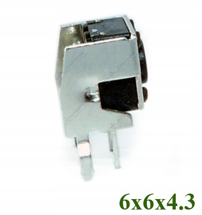 Microswitch mikro switch push button 90° 6x6x4.3 Producent nieznany producent