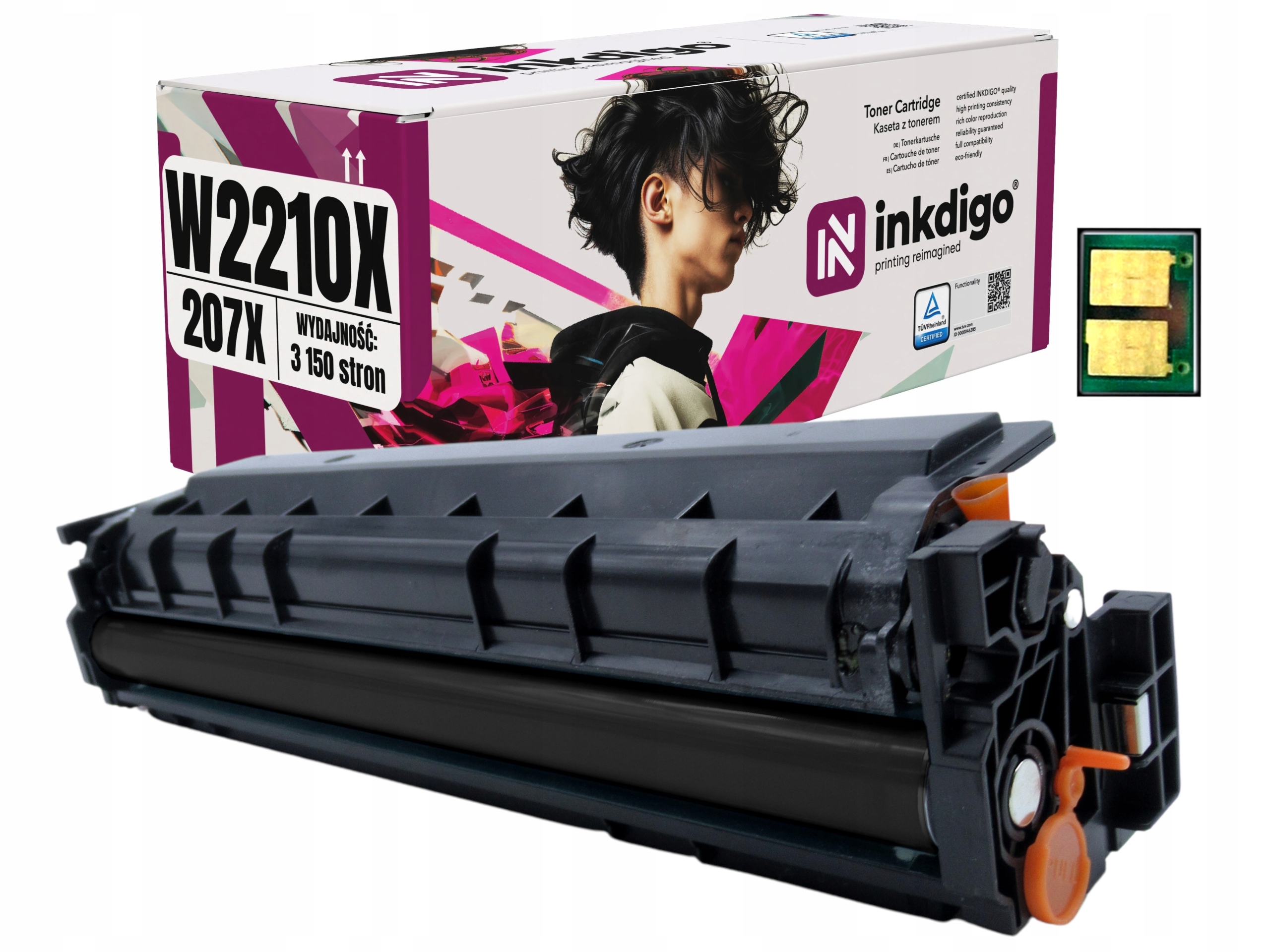 W2210X XL Čip toner do tiskárny Hp LaserJet Pro M255DW M282NW M283FDN
