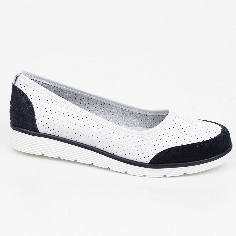 Filippo DP4524 Bílé Kožené Polobotky vel. 40