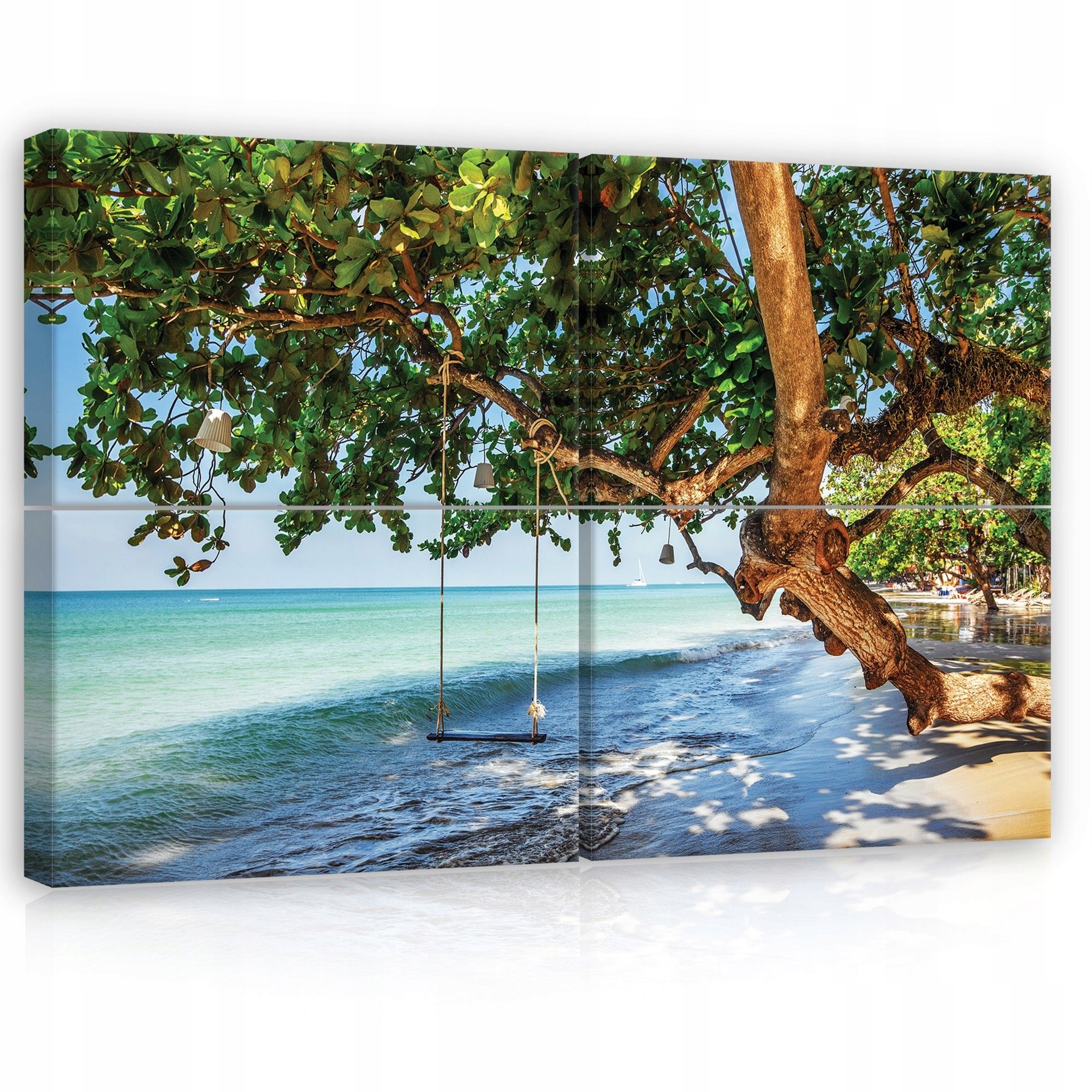 Obraz 120x80 Tropické pláže more oceán relax leto slnko pokoj piesok