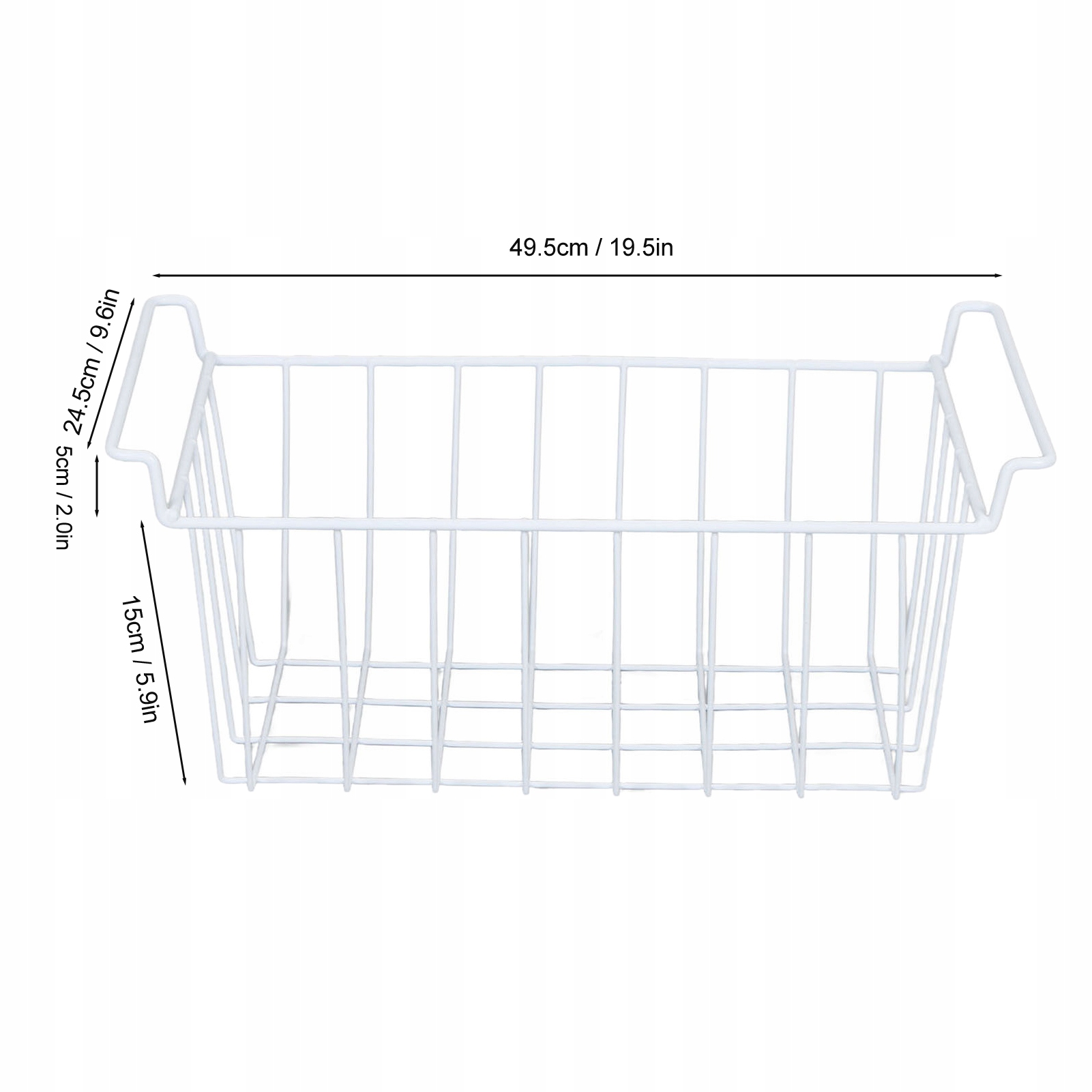 DUZY KOSZYK DO ZAMRAŻARKI SKRZYNIOWEJ LODÓWKI KOSZE 2 SZT Producent inna