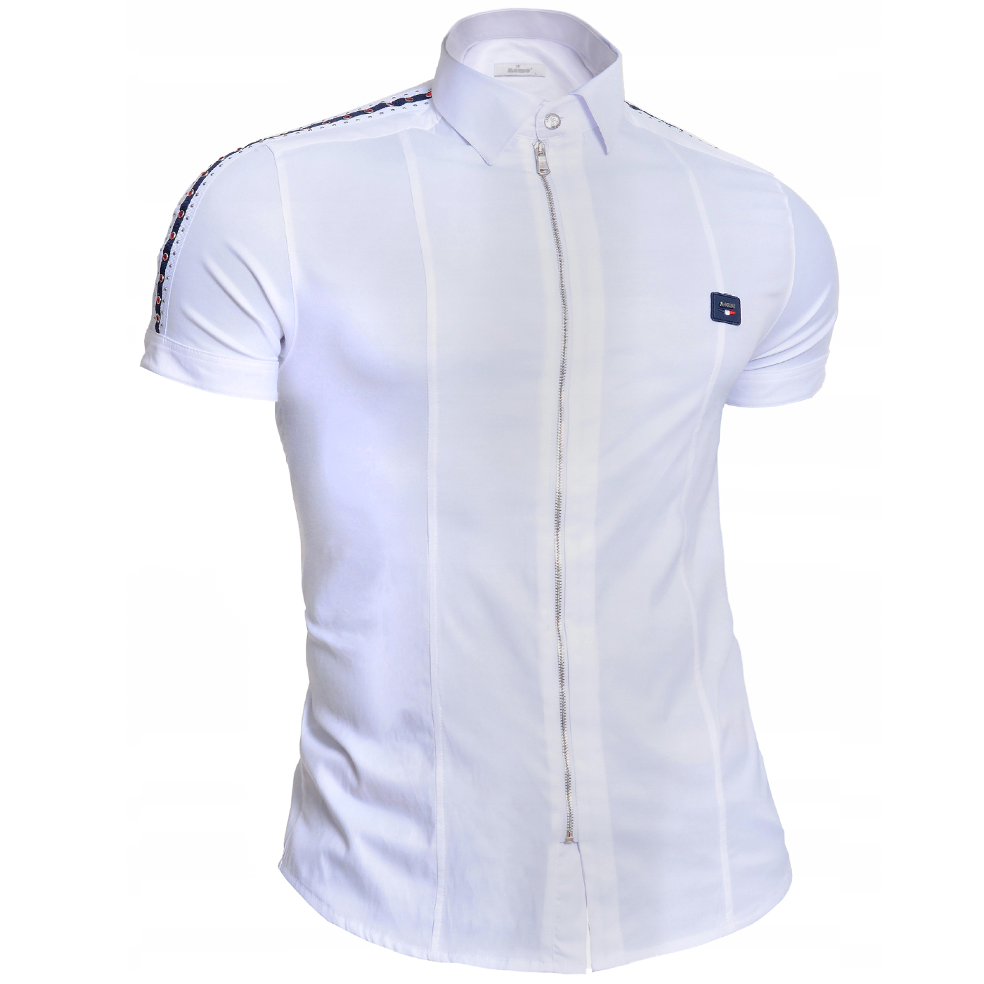 Pánská košile Mondo Exclusive na zip Regular