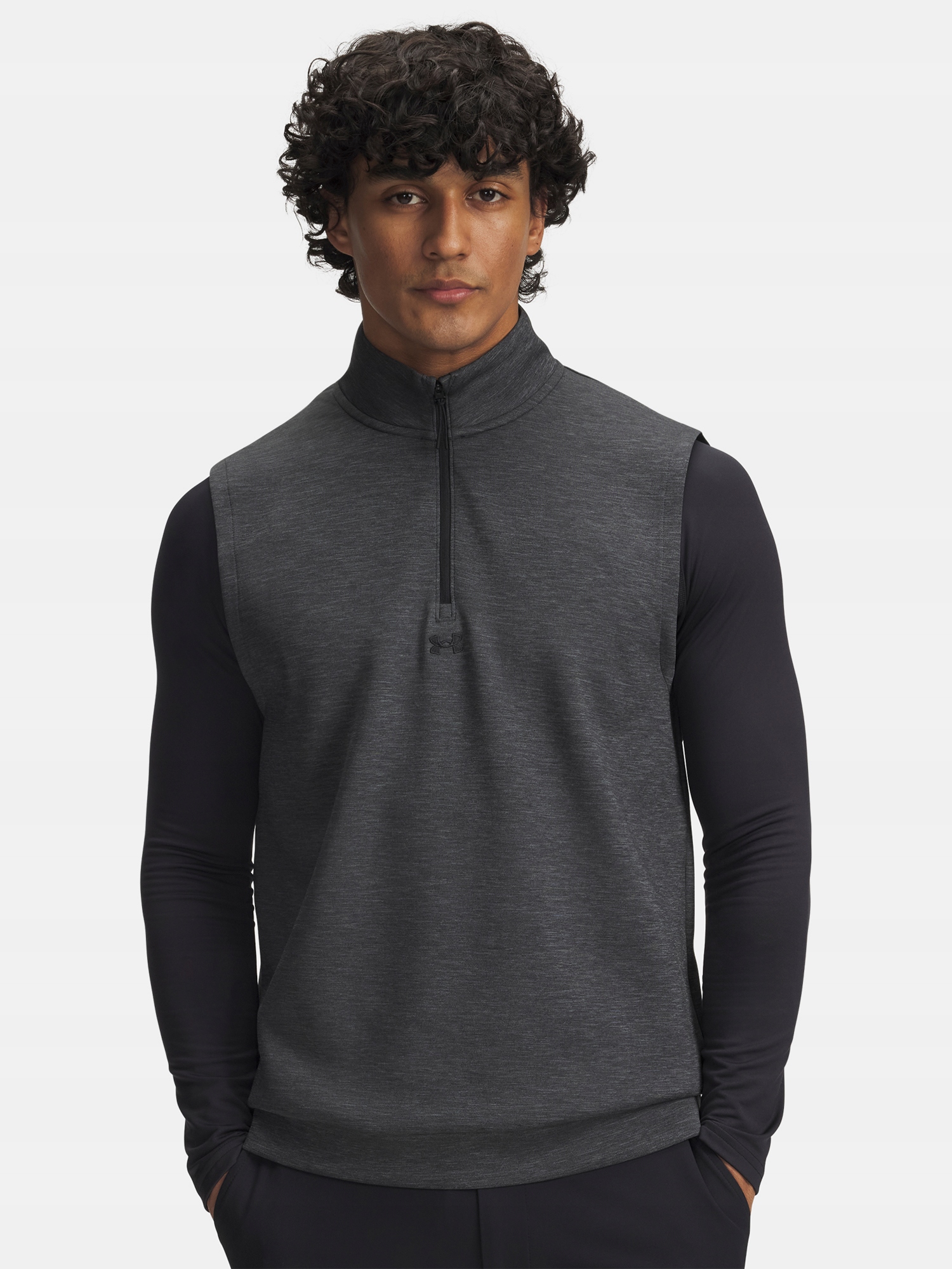 Under Armour Pánská vesta Under Armour Ua Drive Midlayer Vest-BLK