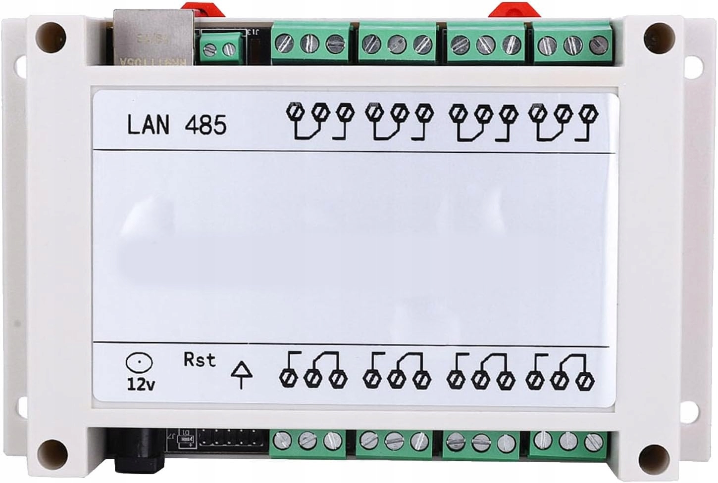 Ethernetový Ip Kanálový Port Přepínač Ovladače 250V Ac 10A Bílý