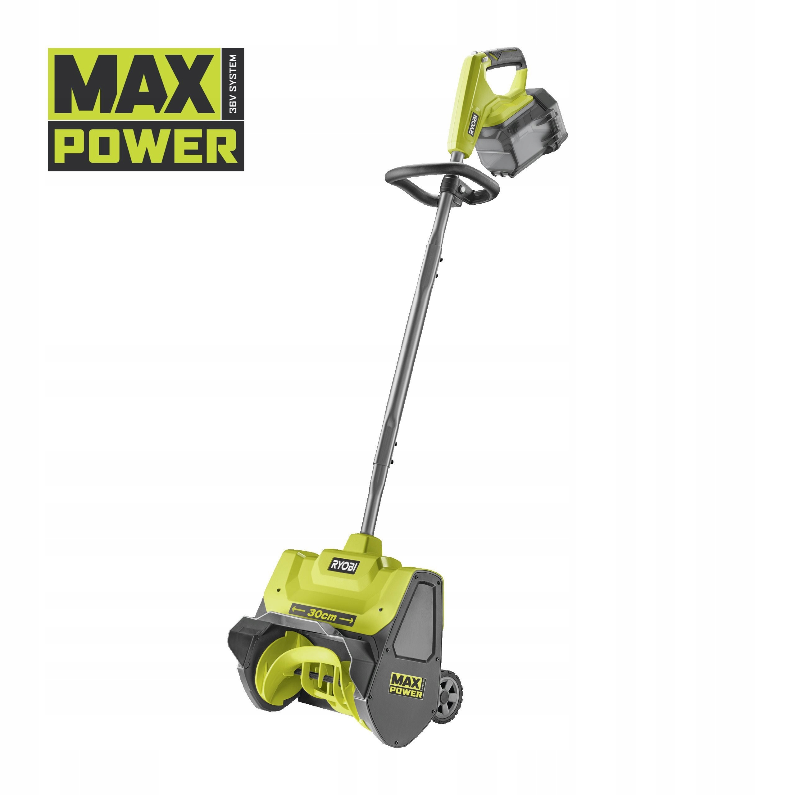 Ryobi RY36ST30A-0 36V Max Power snehová fréza so šírkou záberu 30cm