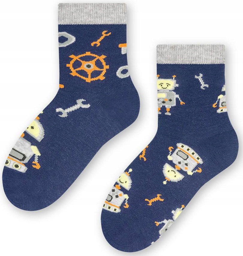 

Skarpety Steven sportowe jeans Roboty 26-28