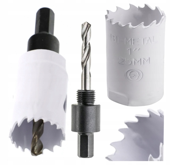 

Otwornica Koronka Bimetalowa 25mm Do Metalu Drewna