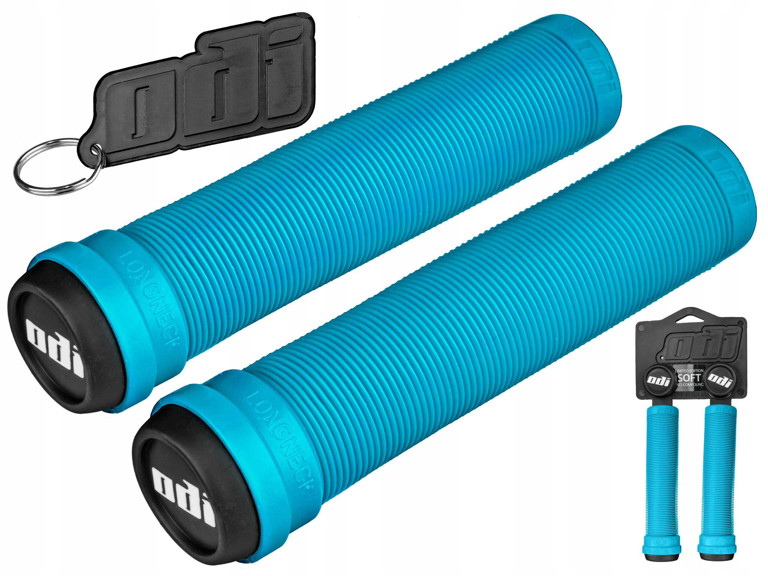 

Gripy Odi Longneck Sl Aqua Blue Bmx / Mtb 135 MM