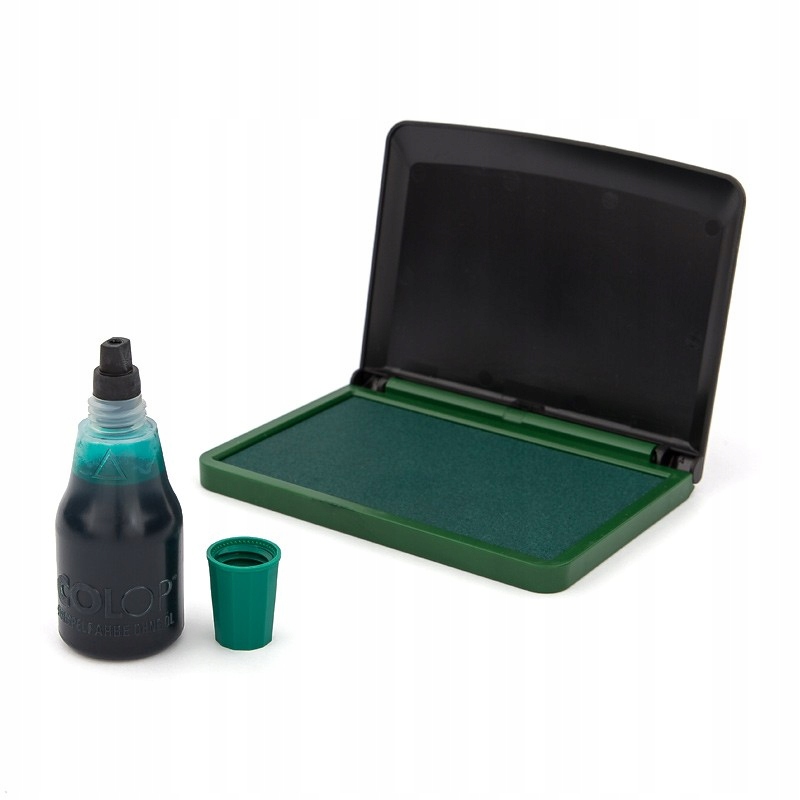 Tusz do stempli pieczątek Colop zielony 25ml Marka Colop
